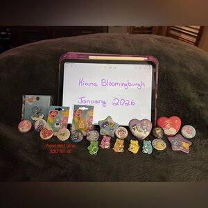 Carebears pins